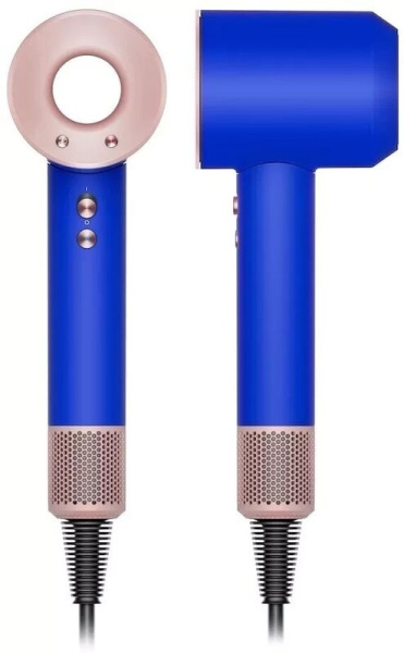 Фен Dyson HD15 Supersonic Blue Blush с кейсом